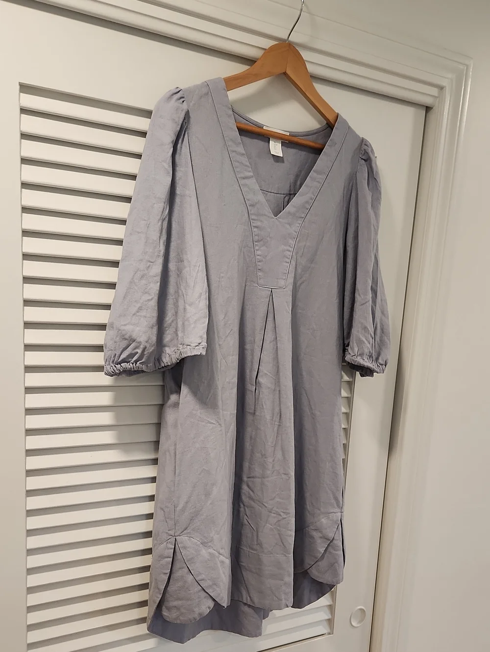 Cynthia Rowley Linen Blend Tunic Dress Coastal Romantic L - Picture 6 of 6